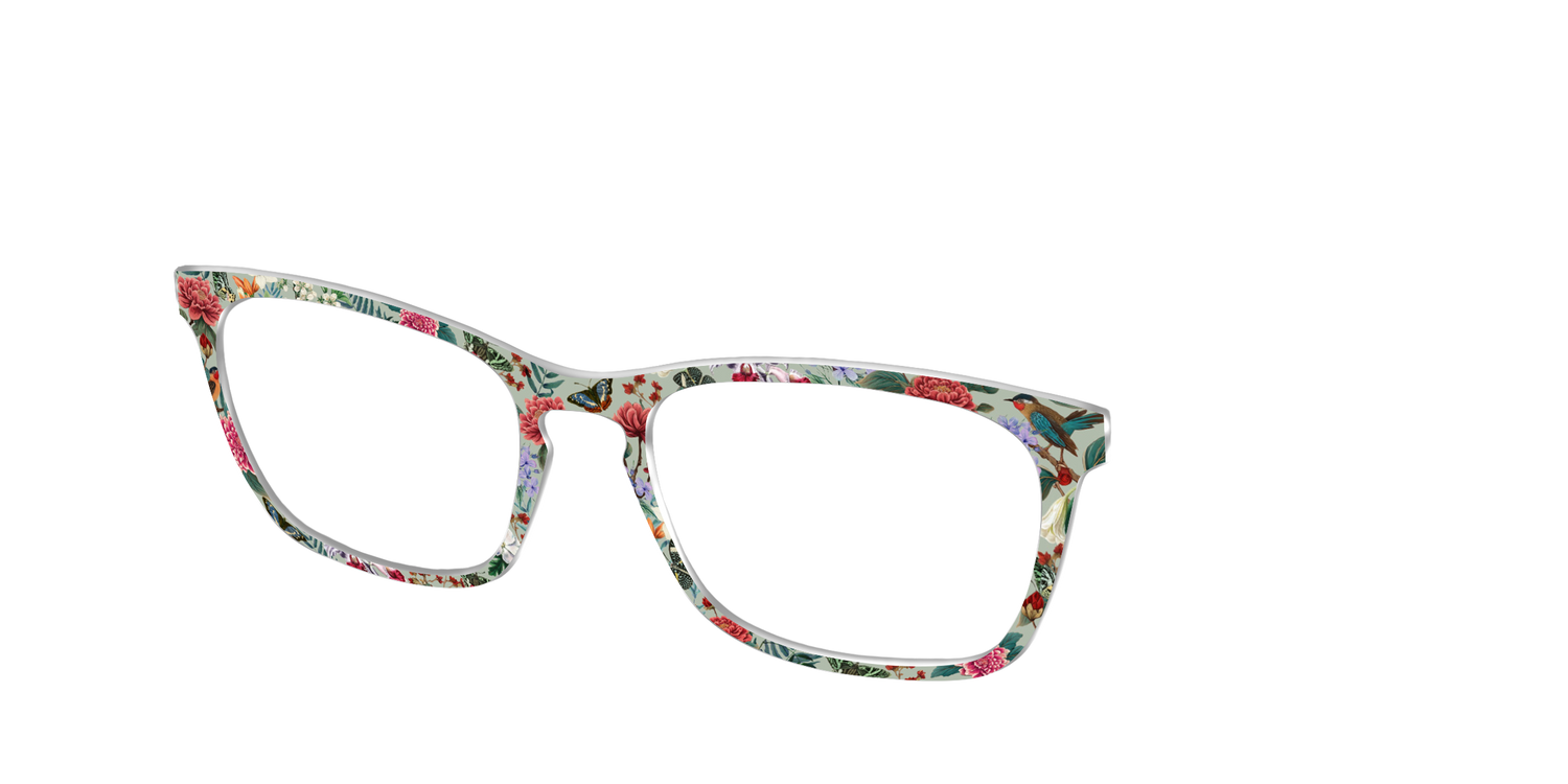 The Antique Floral - Angle Top Image - Pair Eyewear