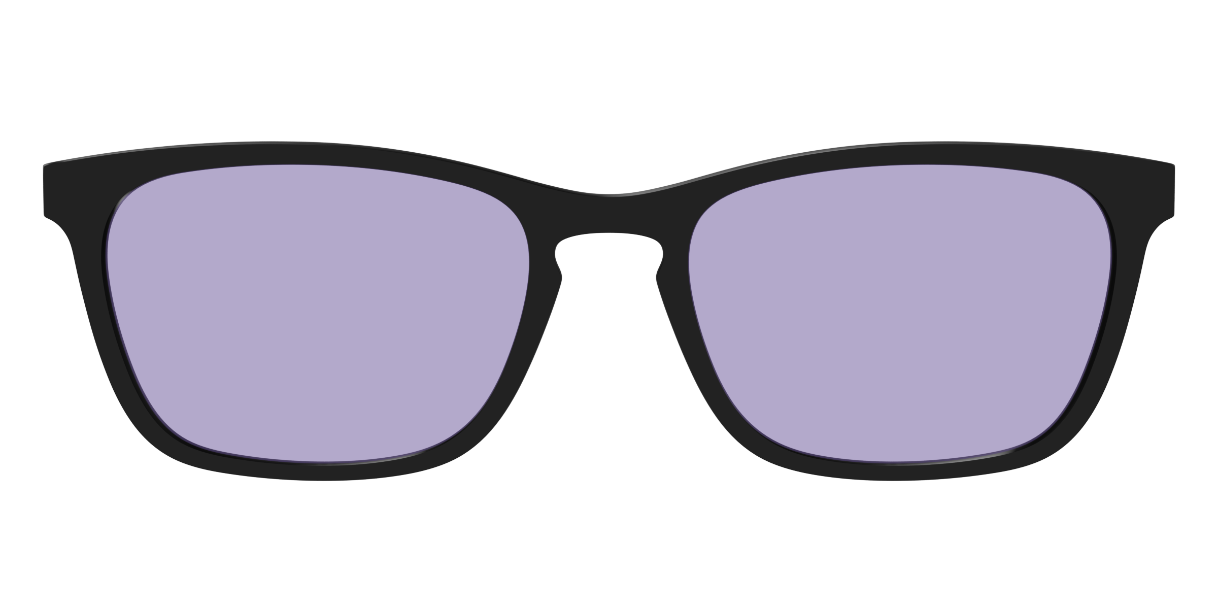 【BLACKPURPLE】23SS★ [blacklabel] Lumiere Crystal Pearl NC The Black With Celestial Purple Lens – Pair Eyewear