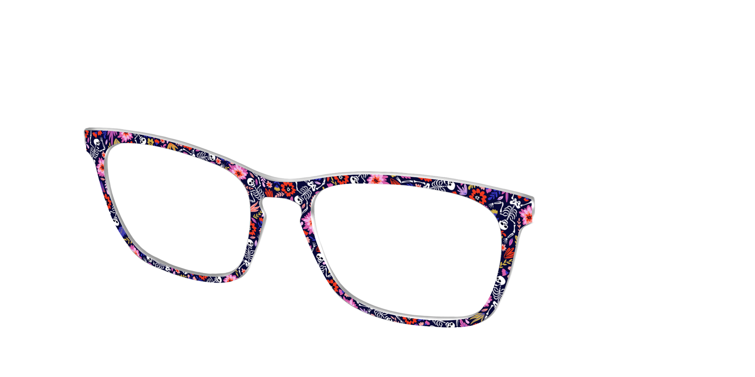 The Bone-Chilling Blossoms - Angle Top Image - Pair Eyewear