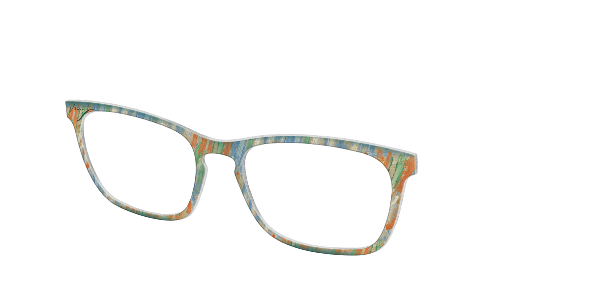 The Brush Strokes - Angle Top Image - Pair Eyewear
