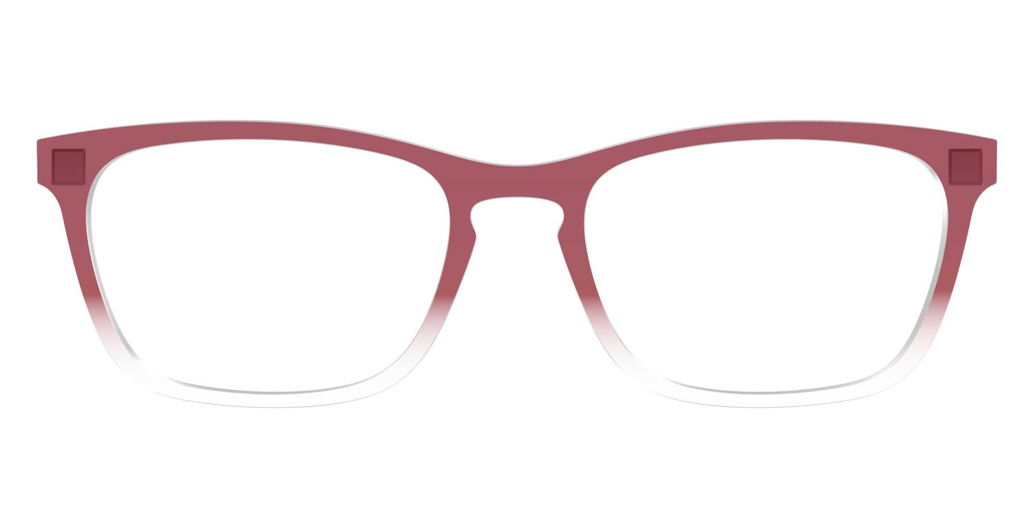 The Burgundy Gradient Crystal - Front Top Image - Pair Eyewear