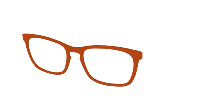 The Burnt Orange - Angle Top Thumbnail - Pair Eyewear