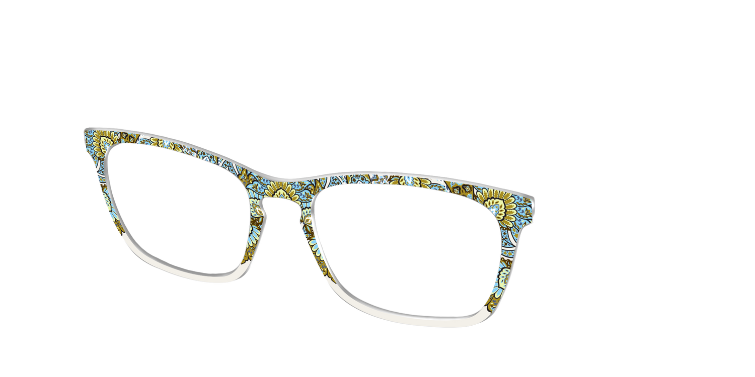 The Canopy Paisley Crown - Angle Top Image - Pair Eyewear