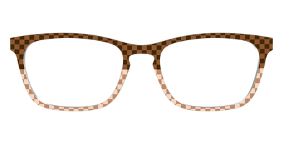 The Cappuccino Check Split - Front Top Thumbnail - Pair Eyewear
