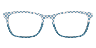 The Cerulean Check Split - Front Top Thumbnail - Pair Eyewear