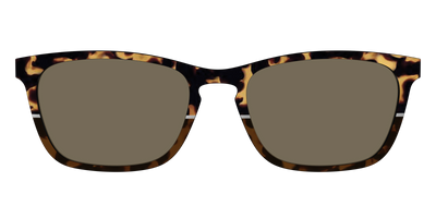 The Polarized Chic Tortoise Split Sun Top - Front Top Thumbnail - Pair Eyewear