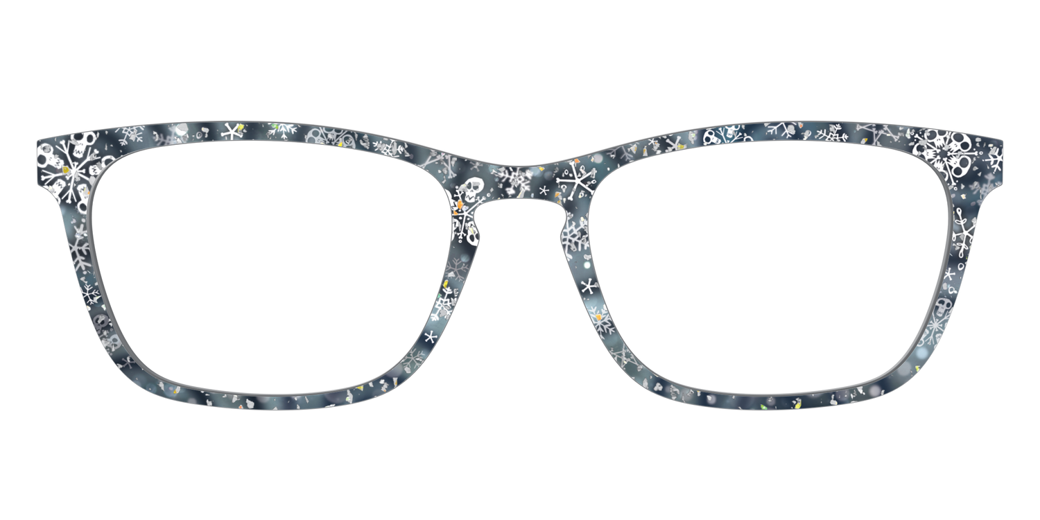 The Christmas Town Snow Globe with Holographic Glitter - Front Top Image - Pair Eyewear