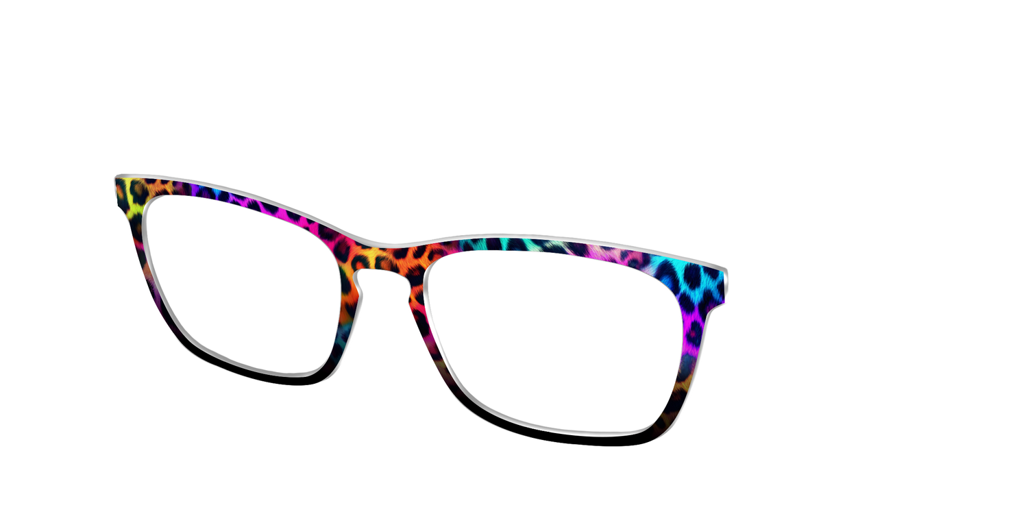 The Chromatic Cheetah - Angle Top Image - Pair Eyewear