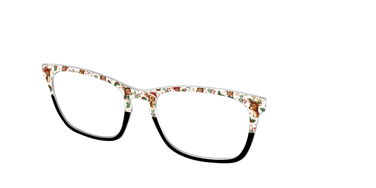 The Dashing Reindeer - Angle Top Image - Pair Eyewear