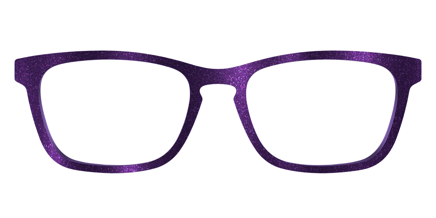 The Deep Purple Shimmer - Front Top Image - Pair Eyewear