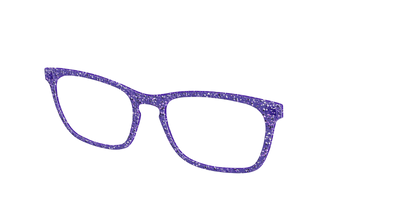 The Electric Purple Sparkle - Angle Top Thumbnail - Pair Eyewear
