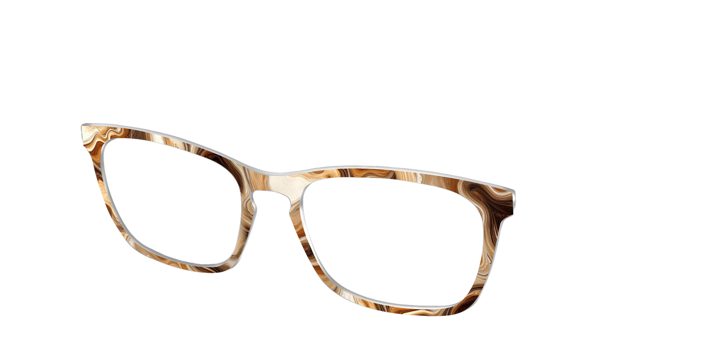 The Espresso Marble - Angle Top Image - Pair Eyewear