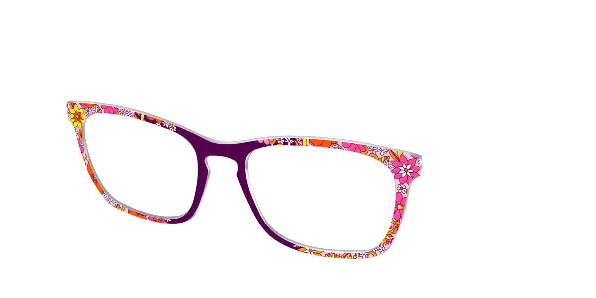 The Far Out Floral - Angle Top Image - Pair Eyewear