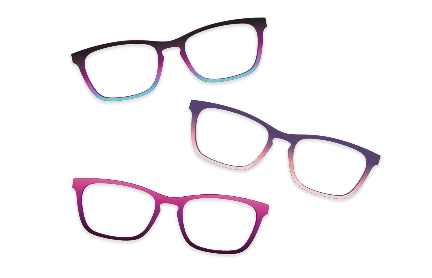 The Feel-Good Gradients Set - Product Image 4 - Pair Eyewear