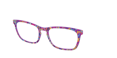 The Flower Power Paisley with Gold Foil - Angle Top Thumbnail - Pair Eyewear