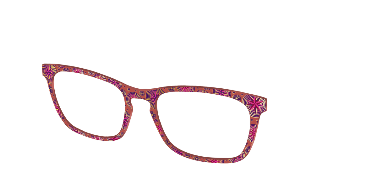 The Gold Foil Luna Lovegood™ - Angle Top Image - Pair Eyewear