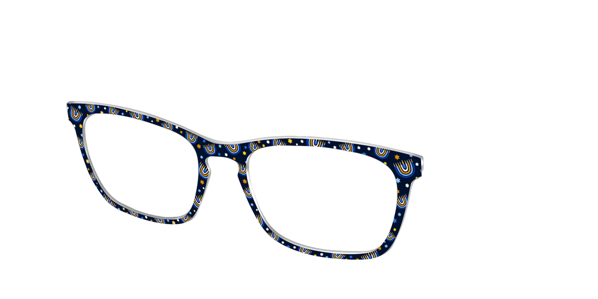 The Hanukkah Menorahs - Angle Top Image - Pair Eyewear