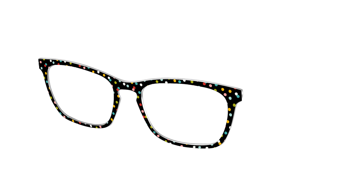 The Holiday Dots - Angle Top Image - Pair Eyewear