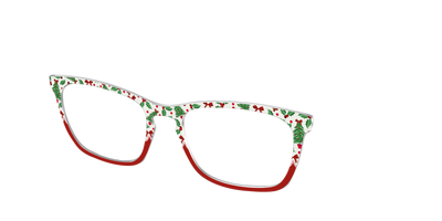 The Holly Jolly Split - Angle Top Thumbnail - Pair Eyewear
