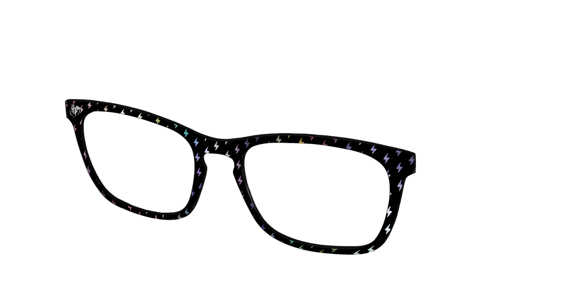 The Holographic Lightning Bolts - Angle Top Image - Pair Eyewear