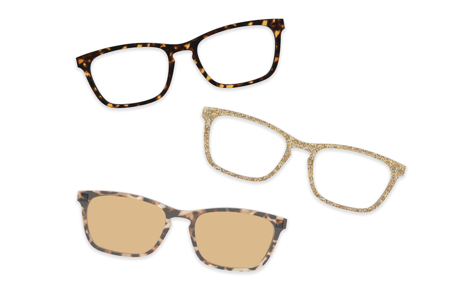 Honey Clear - Set - Product Image 3 - Pair Eyewear