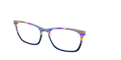 The Hoppy Pride Stickers - Angle Top Thumbnail - Pair Eyewear