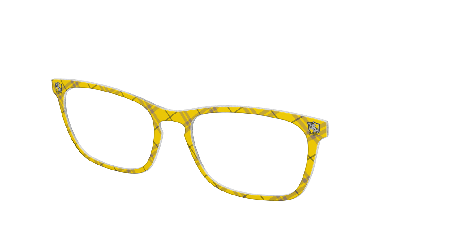 The Hufflepuff™ Plaid - Angle Top Image - Pair Eyewear