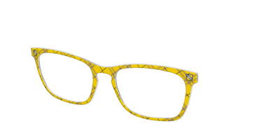 The Hufflepuff™ Plaid - Angle Top Thumbnail - Pair Eyewear