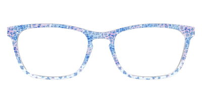 The Hydrangea Confetti Crystal with Gold Foil - Front Top Thumbnail - Pair Eyewear