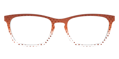 The Inferno Orange Gradient Crystal Polka Dots - Front Top Thumbnail - Pair Eyewear