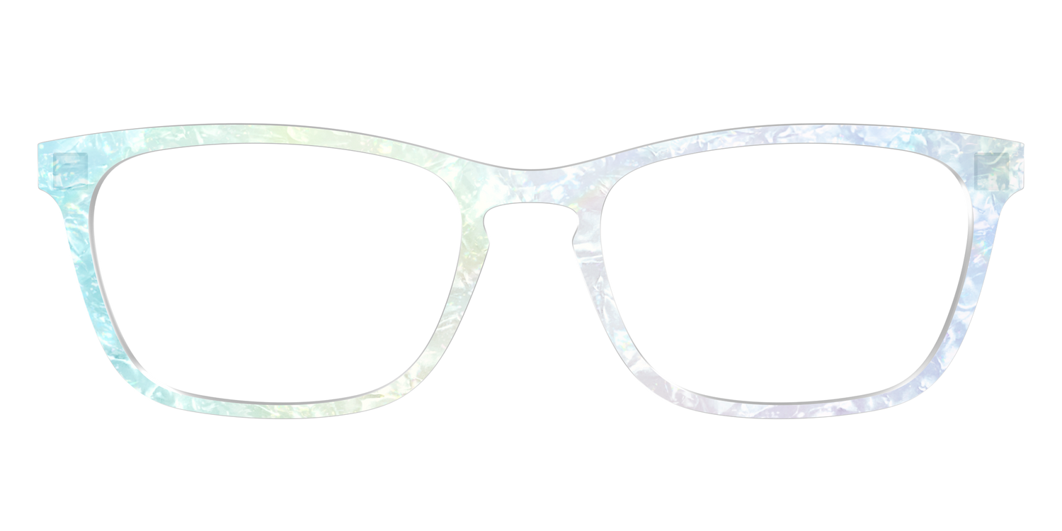 The Iridescent Pearl Marble Crystal - Front Top Image - Pair Eyewear