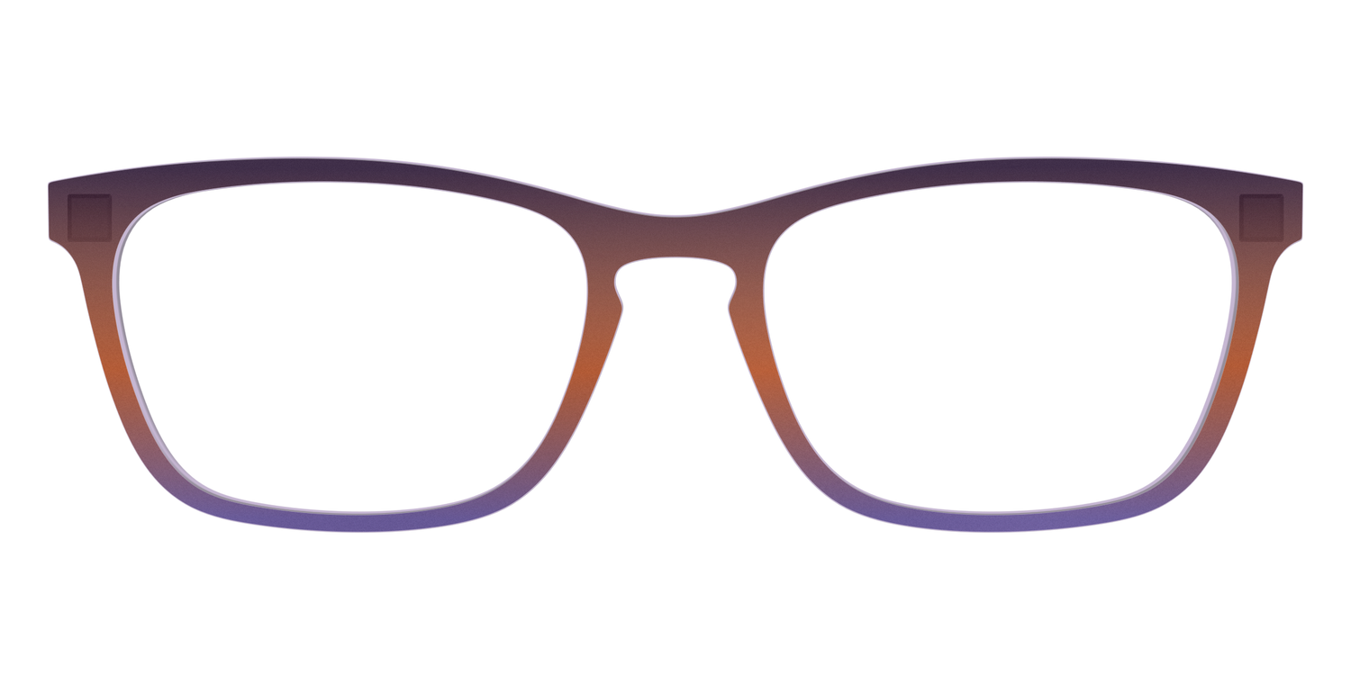 The Matte Midnight to Violet Gradient - Front Top Image - Pair Eyewear