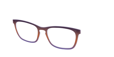 The Matte Midnight to Violet Gradient - Angle Top Thumbnail - Pair Eyewear