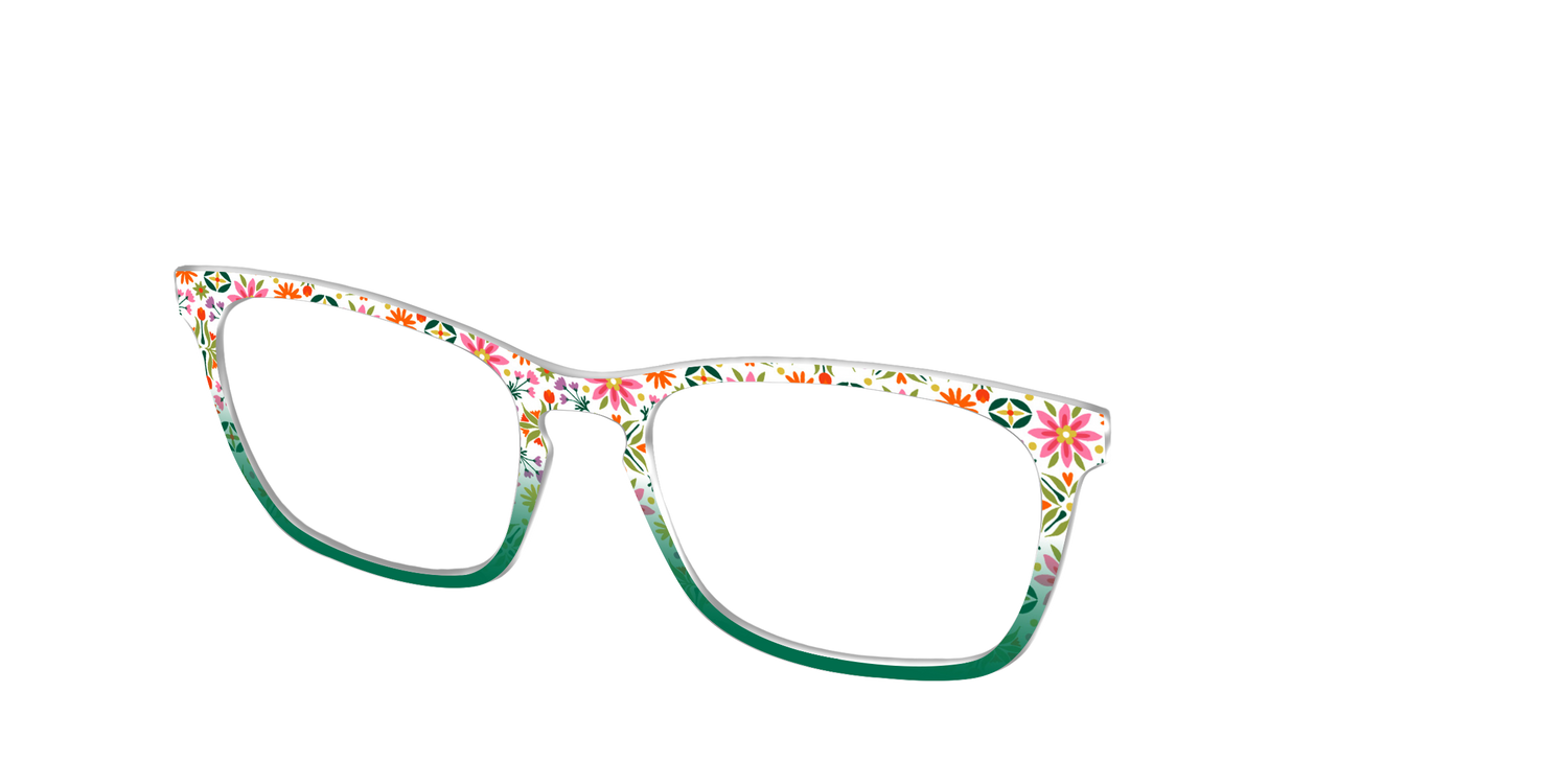 The Meadow Medallion - Angle Top Image - Pair Eyewear