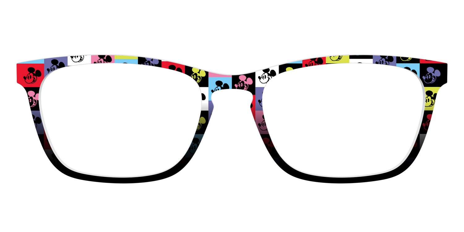 The Mickey Check - Front Top Image - Pair Eyewear
