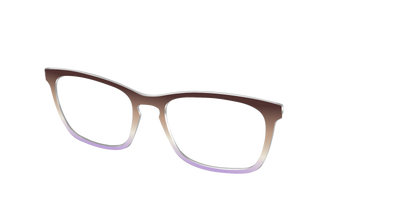 The Mocha to Light Lavender Gradient - Angle Top Thumbnail - Pair Eyewear