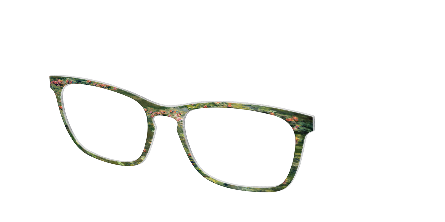 Monet Water Lilies - Angle Top Image - Pair Eyewear