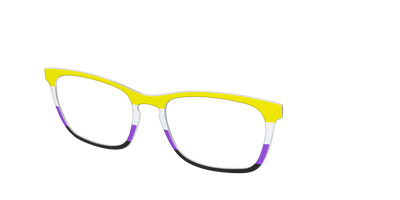 The Non-Binary Flag - Angle Top Thumbnail - Pair Eyewear