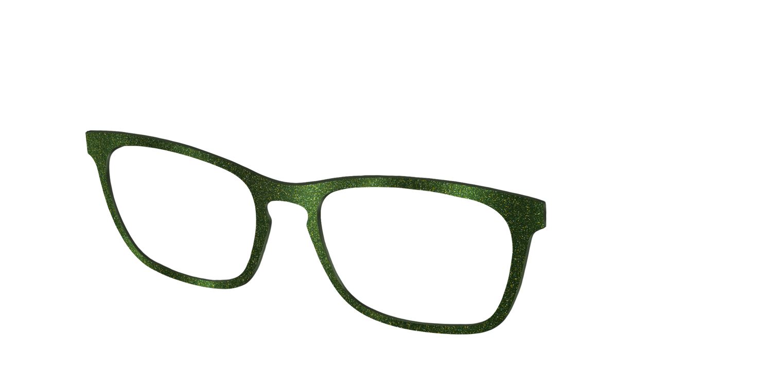 The Olive Shimmer - Angle Top Image - Pair Eyewear