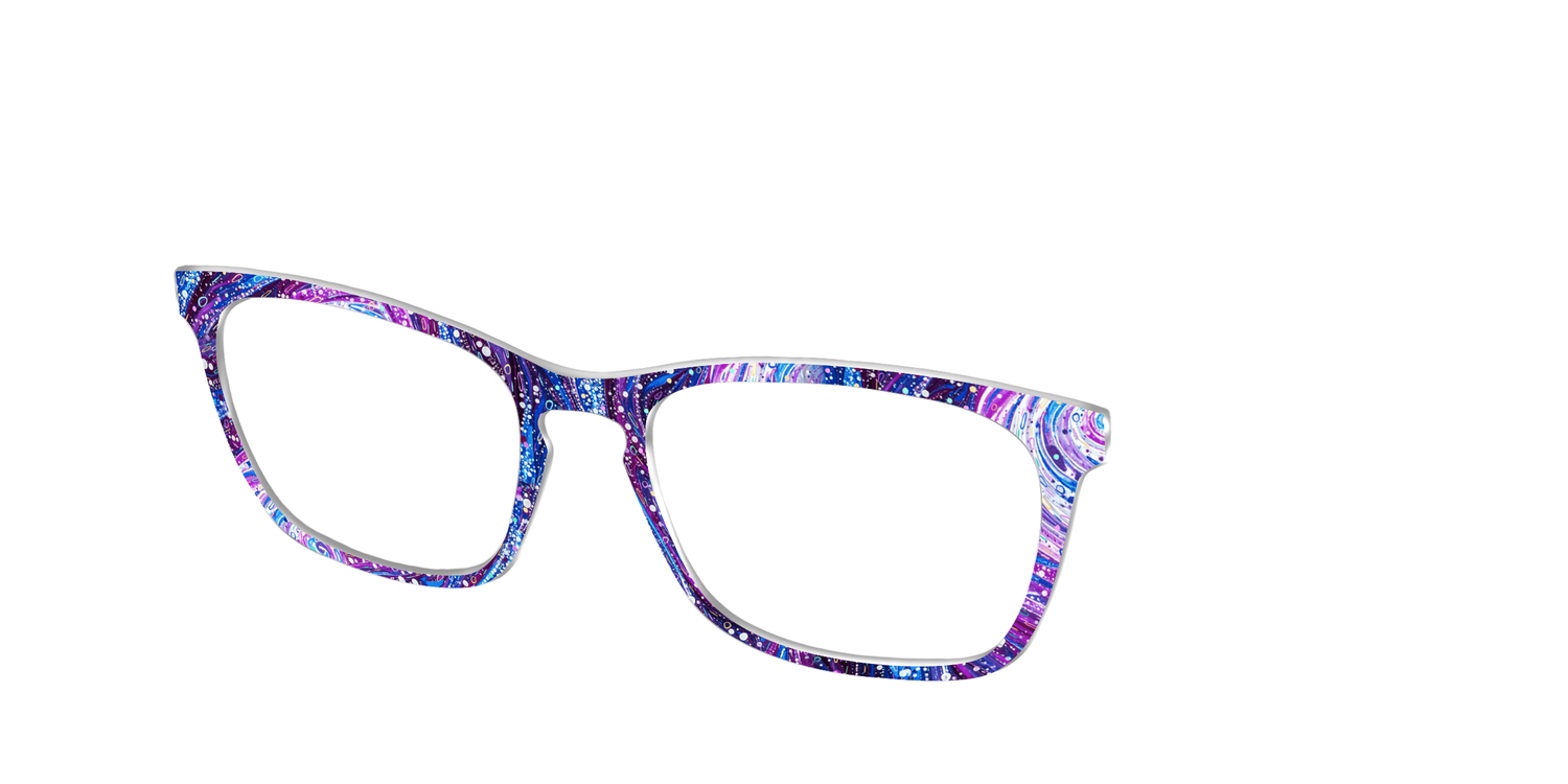 The Orchid Kaleidoscope - Angle Top Image - Pair Eyewear