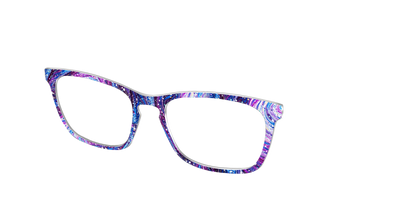The Orchid Kaleidoscope - Angle Top Thumbnail - Pair Eyewear
