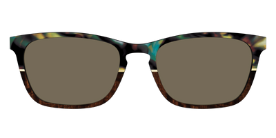 The Polarized Mirage Split with Gold Foil Sun Top - Front Top Thumbnail - Pair Eyewear