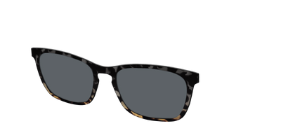 The Polarized Shadow Tortoise Sun Top - Angle Top Thumbnail - Pair Eyewear