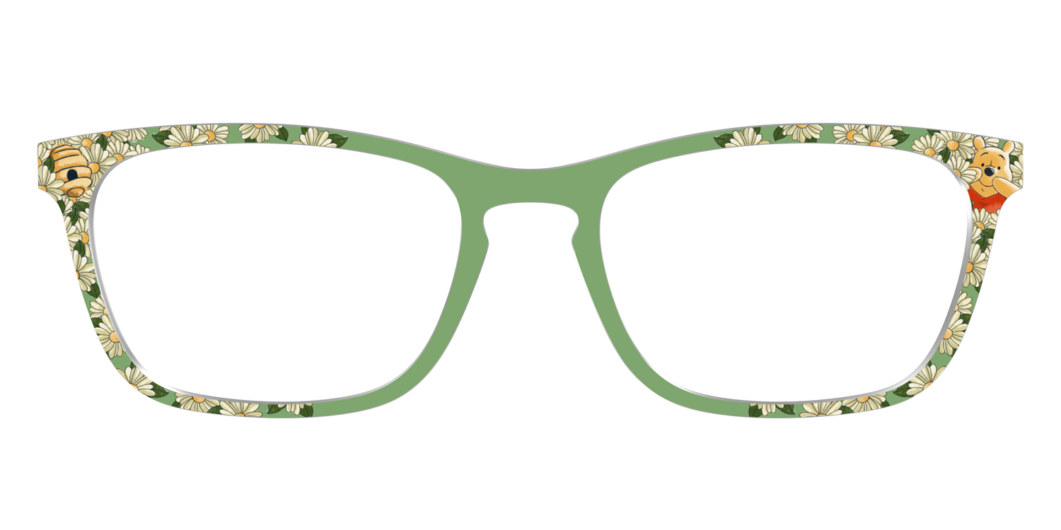 Pooh Bear's Daisies - Front Top Image - Pair Eyewear