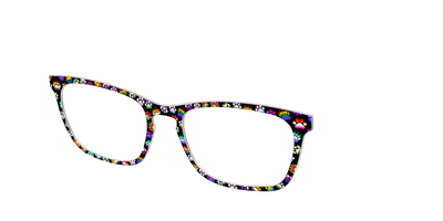 The Pride Paw Prints - Angle Top Thumbnail - Pair Eyewear