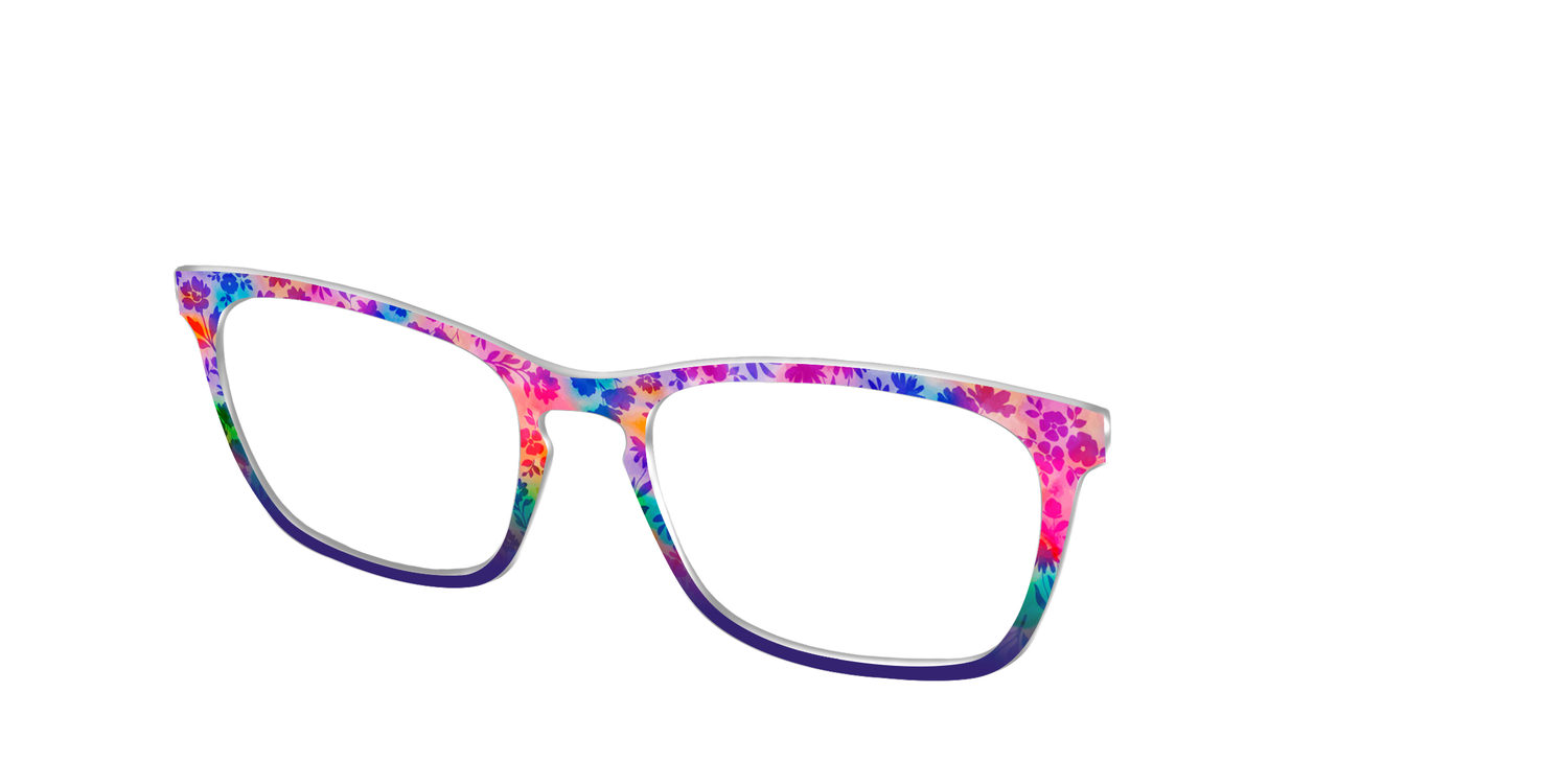 The Prismatic Primroses - Angle Top Image - Pair Eyewear