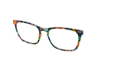The Quidditch Patchwork - Angle Top Thumbnail - Pair Eyewear
