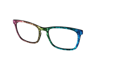 The Rainbow Prism - Angle Top Thumbnail - Pair Eyewear