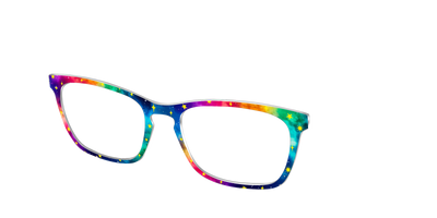The Rainbow Supernova - Angle Top Thumbnail - Pair Eyewear