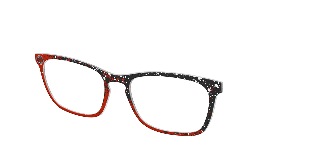 The Raptors Splatter - Angle Top Image - Pair Eyewear